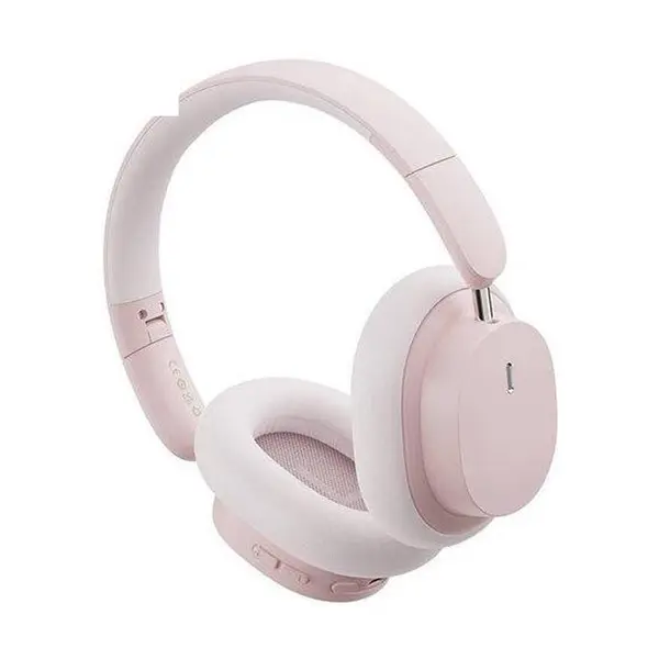 Baseus D05 Bluetooth Foldable Wireless HiFi Stereo Headphone – Color: Pink – View 2