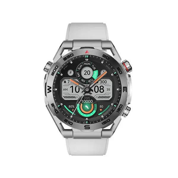 Haylou R8 Bluetooth Calling Smartwatch – Color: Silver – View 2