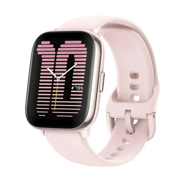 Amazfit Active Calling AMOLED Smartwatch – Color: Pink – View 1