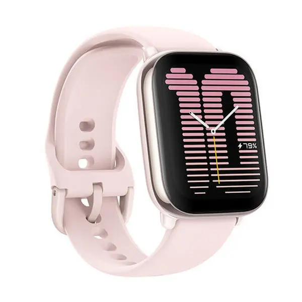 Amazfit Active Calling AMOLED Smartwatch – Color: Pink – View 3