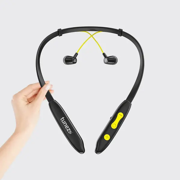 Tunez Rhythm R02 Wireless Bluetooth NeckBand Earphone – View 2