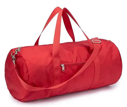 Vorspack 20 Inches Foldable & Lightweight Gym Bag for Men – Color: Red – View 1