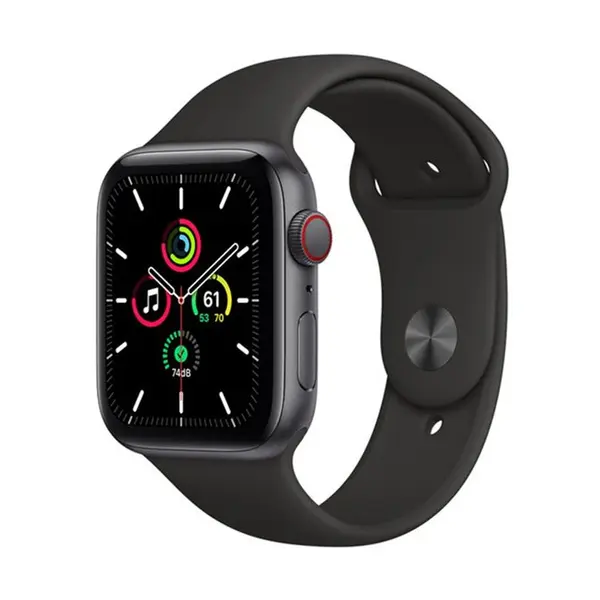 Apple Watch SE 2020 44mm GPS Smartwatch – Color: Black – View 1