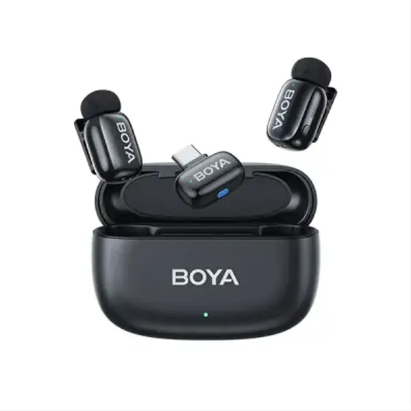 Boya Mini-14 Ultra-Mini Wireless Android and IOS Microphone – View 1