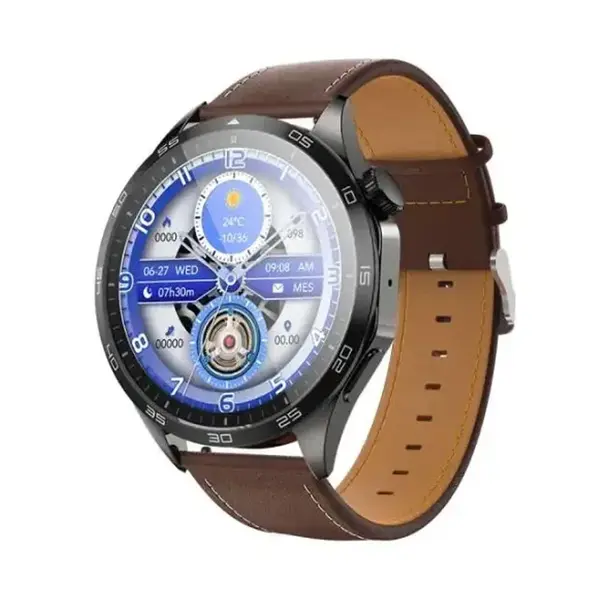 Hoco Y21 AMOLED Bluetooth Calling Smart Watch – Color: Black – View 1