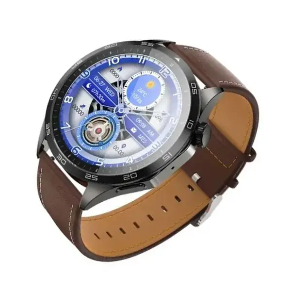 Hoco Y21 AMOLED Bluetooth Calling Smart Watch – Color: Black – View 3