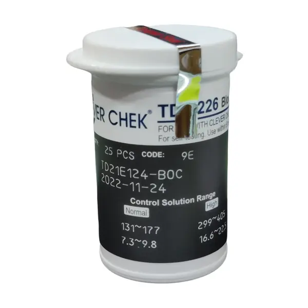 Clever Chek TD-4226 Blood Sugar Monitoring Machine for Diabetes – View 2
