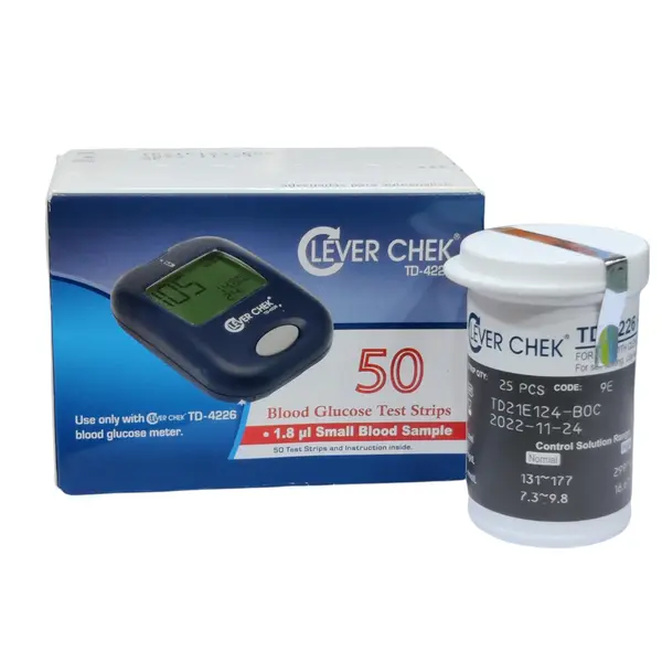 Clever Chek TD-4226 Blood Sugar Monitoring Machine for Diabetes – View 3