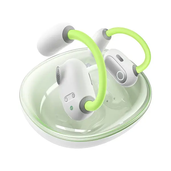 Baseus Eli Sport 1 Open-Ear TWS Earbuds Wireless 5.3 Bluetooth – Color: Green – View 2