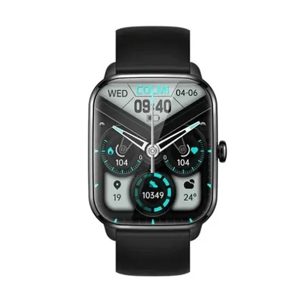 COLMI C61 IP67 Waterproof Smart Watch  – Color: Black – View 2