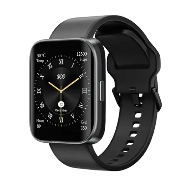 QCY Urban GS AMOLED Smart Watch – Color: Black – View 1