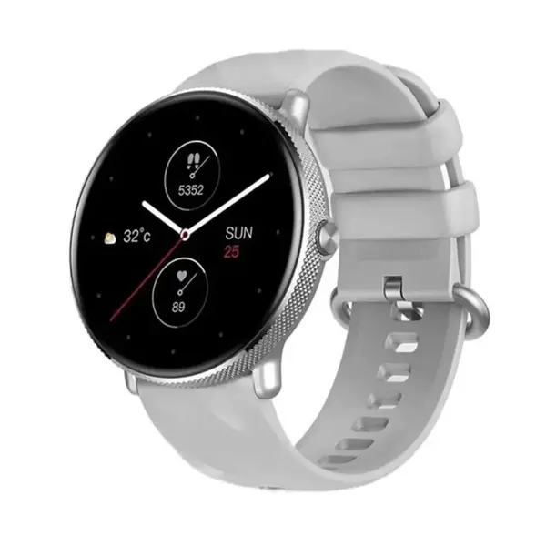 ZEBLAZE GTR 3 PRO Smart Voice Calling Smartwatch – Color: Silver – View 1