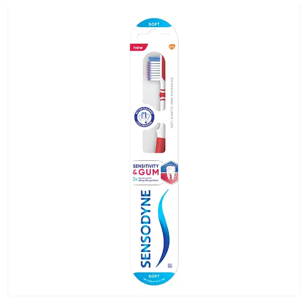 Sensodyne Sensitivity & Gum Protection Toothbrush Single Pack – View 1