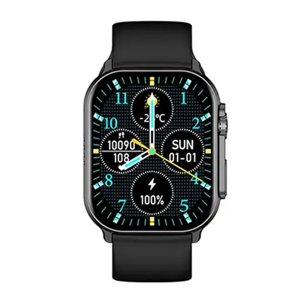 IMILAB IMIKI SF1 Amoled Display Bluetooth Calling Smart Watch – Color: Black – View 2