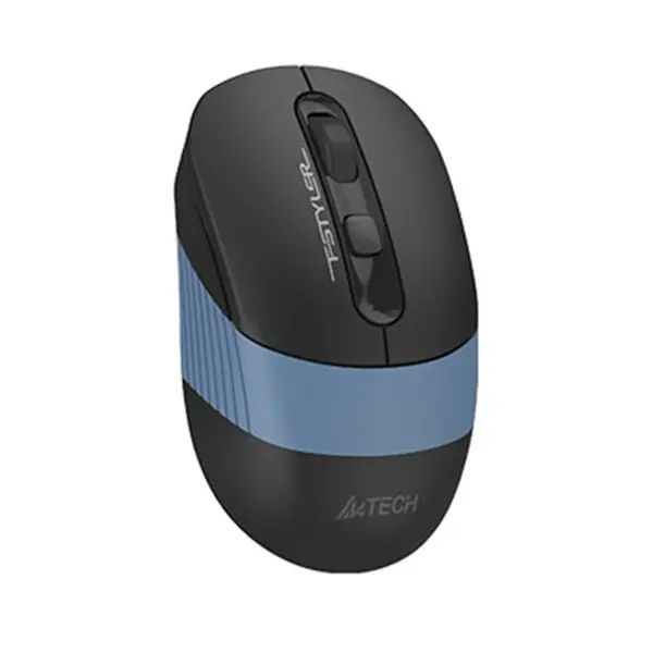 A4TECH FSTYLER FB10C Dual Mode Rechargeable Wireless Mouse – Color: Blue – View 1