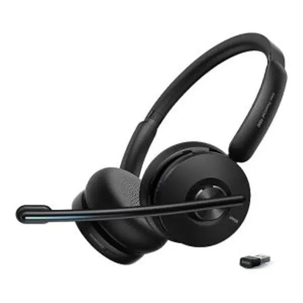 Anker PowerConf H700 Bluetooth Headphone with Charging Stand – Color: Black – View 2