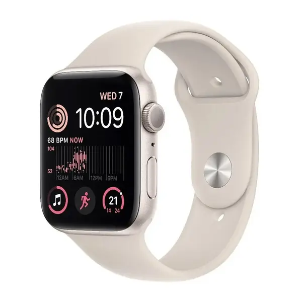 Apple Watch SE 2020 44mm GPS Smartwatch – Color: Gold – View 1