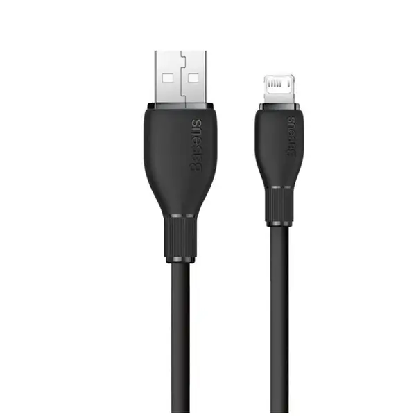 Baseus Pudding Series 1.2m USB to Lightning 20W Fast Charging Cable – View 1