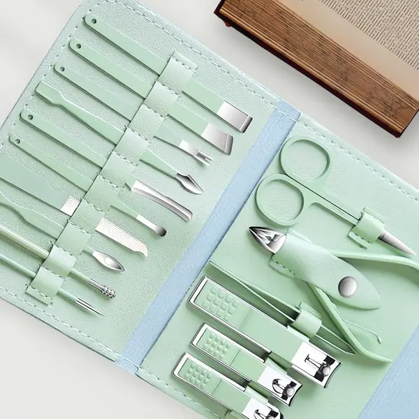 16Pcs Stainless Steel Nail Clipper & Nail Cutter Set – View 2