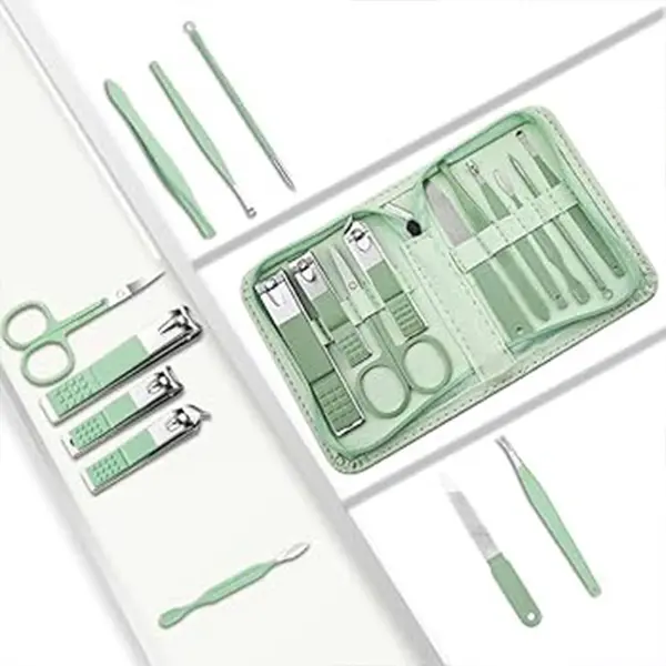 16Pcs Stainless Steel Nail Clipper & Nail Cutter Set – View 1