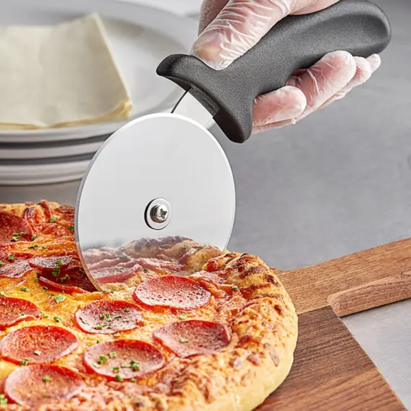 Premium Stainless Steel Wheel Rolling Pizza Cutter – View 2