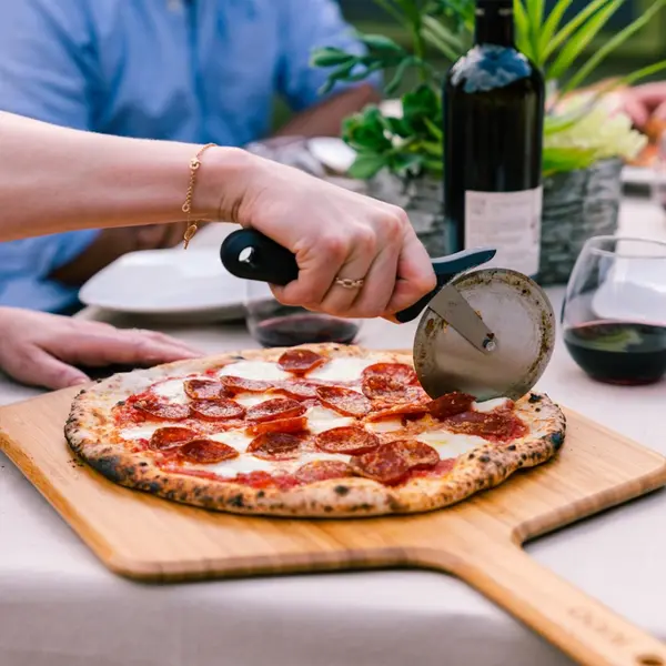 Premium Stainless Steel Wheel Rolling Pizza Cutter – View 3
