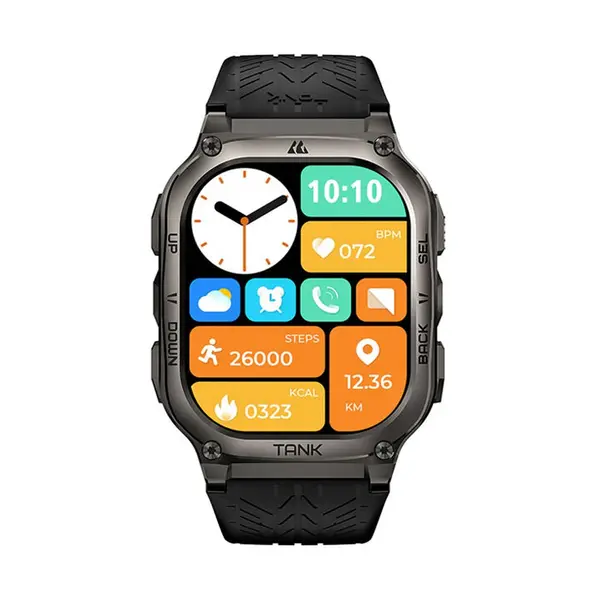 KOSPET TANK M3 AMOLED Smartwatch – Color: Black – View 2
