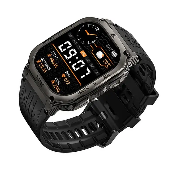 KOSPET TANK M3 AMOLED Smartwatch – Color: Black – View 3
