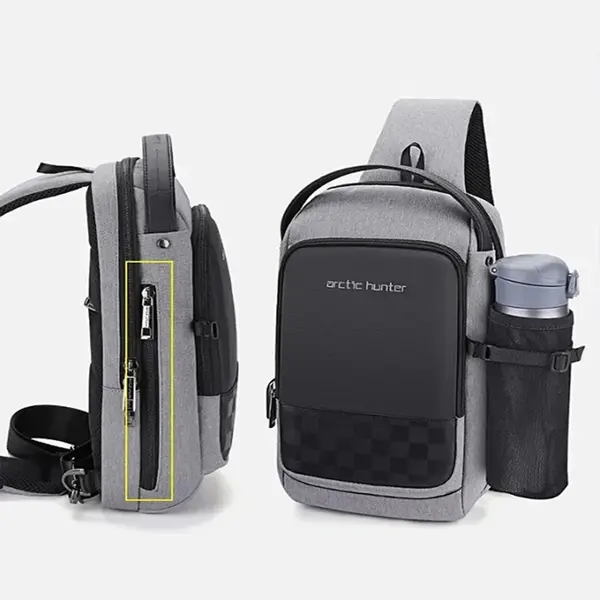 Arctic Hunter XB00105 Waterproof Cross Body Bag – Color: White – View 2