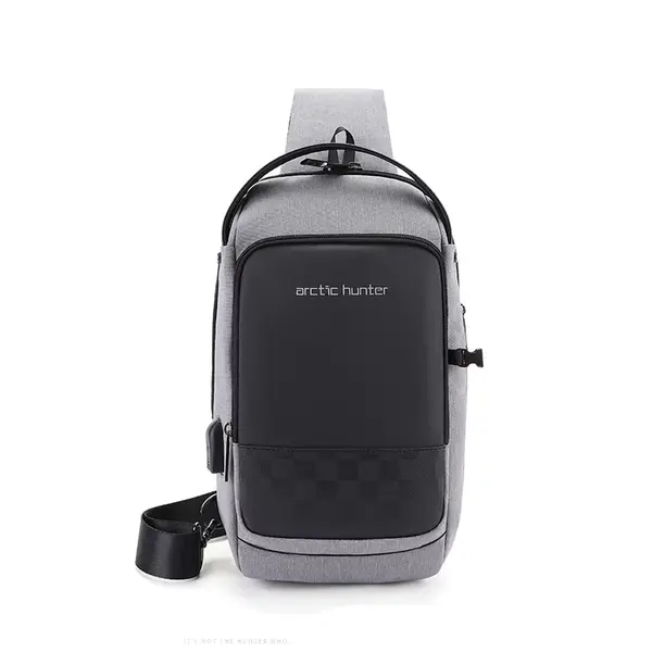 Arctic Hunter XB00105 Waterproof Cross Body Bag – Color: White – View 1