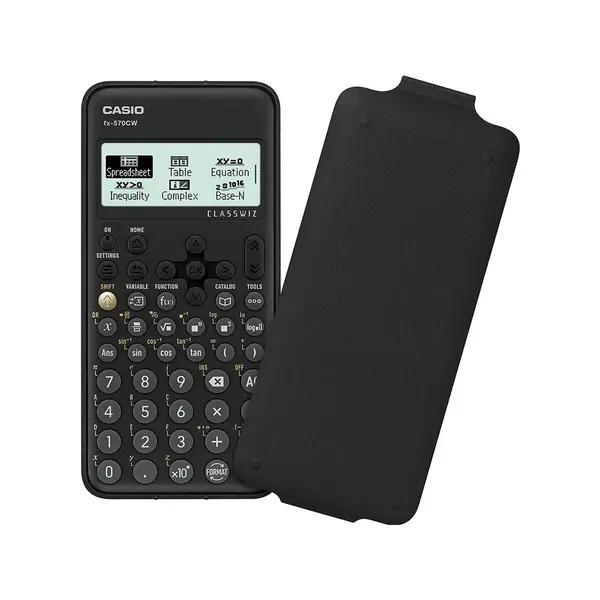 Casio Fx-570CW Black Non-Programmable Scientific Calculator – View 2