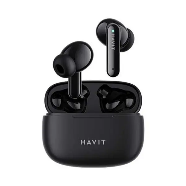  Havit TW967 True Wireless Stereo Earbuds  – Color: Black – View 1