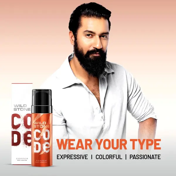 Wild Stone Code Copper No Gas Body For Men Perfume Long Lasting Intense Fragrance - 120ml – View 5