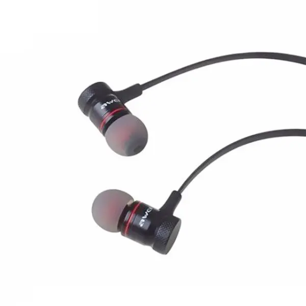 Awei ES-70TY 3.5mm In-Ear Wired Earphone – Color: Black – View 2
