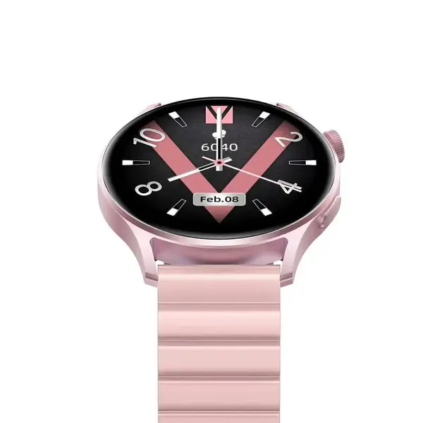 Kieslect Lora 2 Lady Calling Smart Watch – Color: Pink – View 2