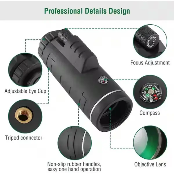 Mobcam Panda 40x60 Ultra HD Monocular Zoom Telescope Mobile Phone Lens – View 3