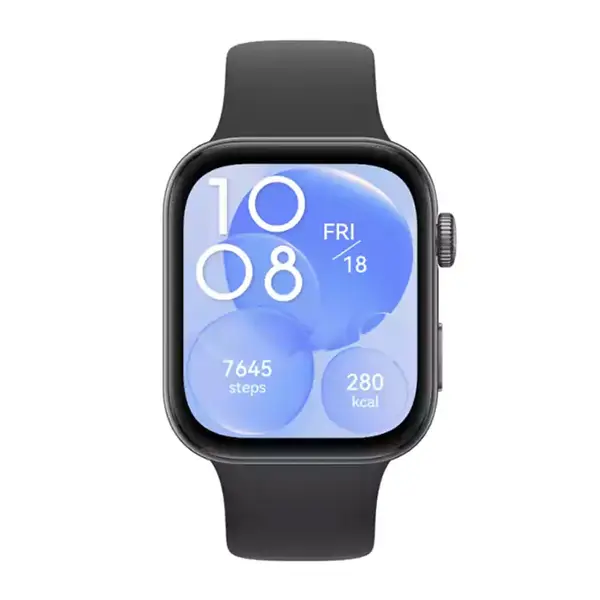 Huawei Watch Fit 3 Bluetooth Calling Smartwatch – Color: Black – View 2