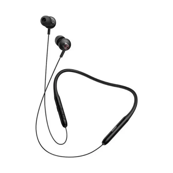 Baseus Bowie P1x Half-In-ear Neckband Earphone – Color: Black – View 2