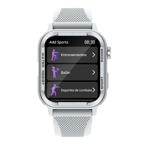 COLMI M41 Bluetooth Calling Smart Watch – Color: Silver – View 2