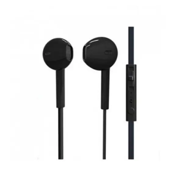 Awei ES-15Hi 3.5mm Crystal Clear Stereo Earphone – Color: Black – View 1