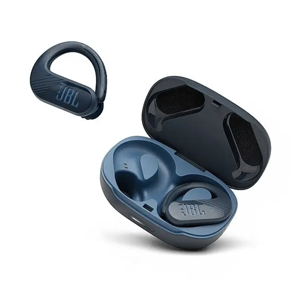 JBL Endurance Peak II Waterproof true wireless sport earbuds – Color: Blue – View 2