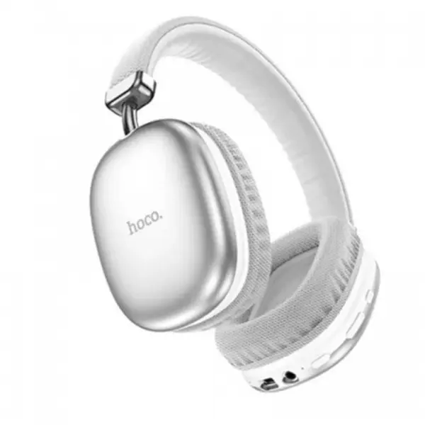 Hoco W35 LED Indicator Bluetooth Wireless Headphone – Color: White – View 2