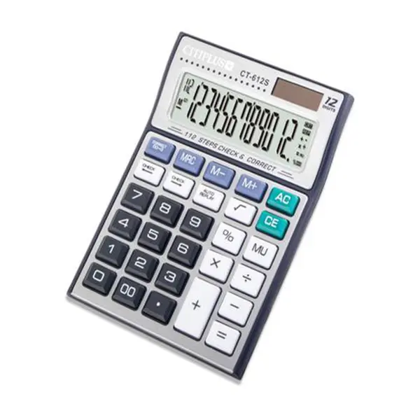Citiplus CT 612S Check And Correct Series electronic calculator – View 2