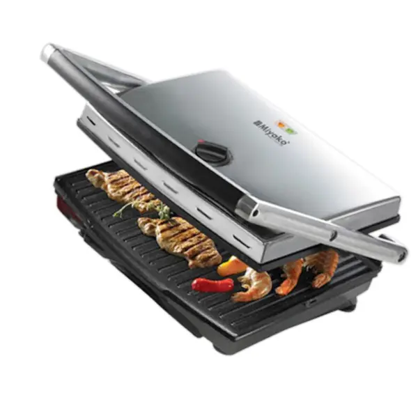 Miyako SW-507 Electric Press Contact Grill Sub Sandwich Maker – View 2