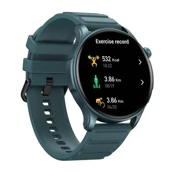 Zeblaze BTalk 3 Pro AMOLED Bluetooth Calling Smartwatch  – Color: Green – View 3