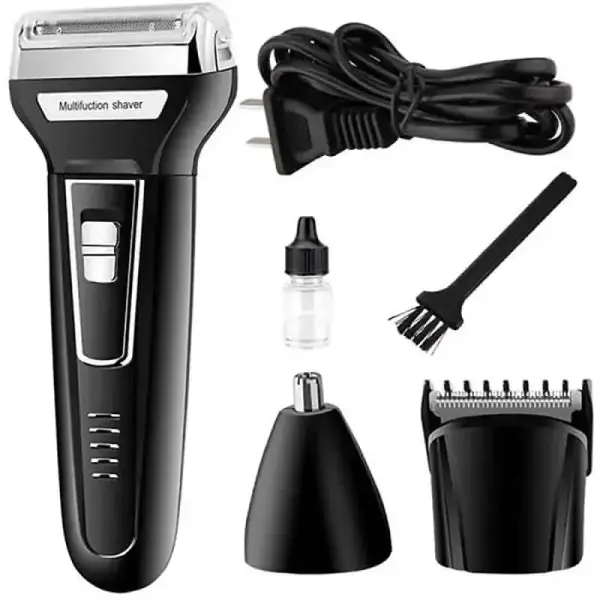 Kemei KM-6558 Wireless 3-in-1 Shaver & Grooming Kit For Men – View 3