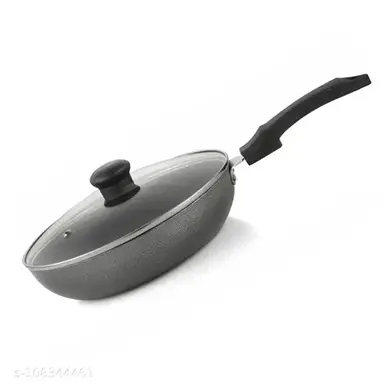 Gazi GFPIB-24C Induction Bottom Fry Pan with Glass Lid – View 1