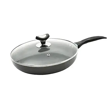 Gazi GFPIB-24C Induction Bottom Fry Pan with Glass Lid – View 2
