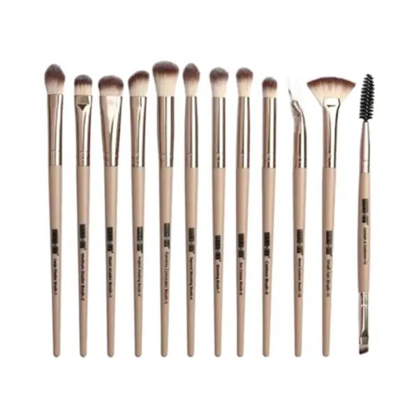 Maange 32079 12 pcs Eye Makeup Brush Sets Gray Color  – View 1