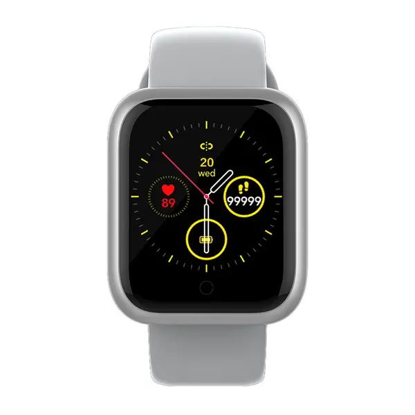 1More Omthing E-Joy 5 ATM Water resistance Smartwatch – Color: Silver – View 2